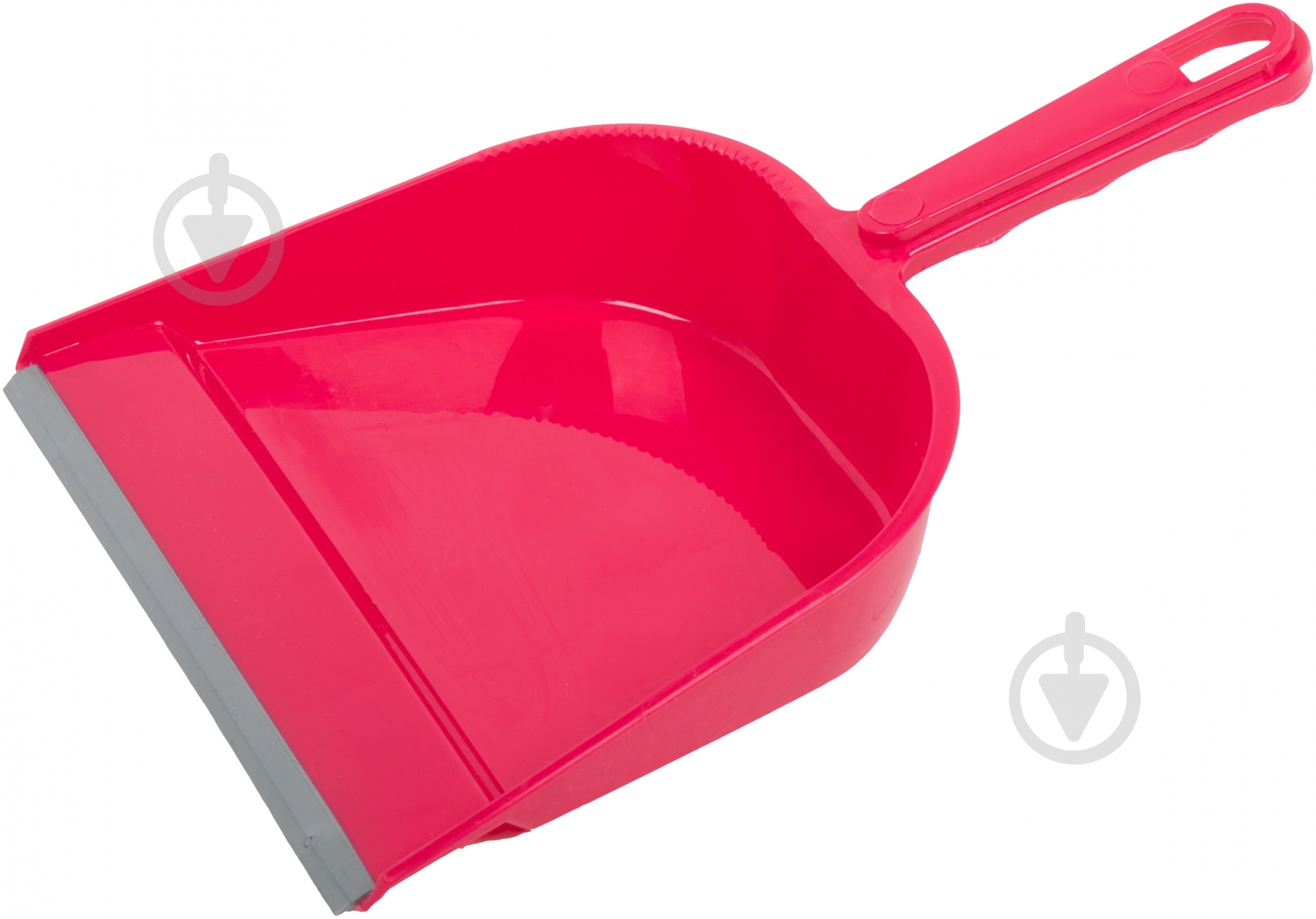 Совок з прогумованим краєм York 12 см червоний